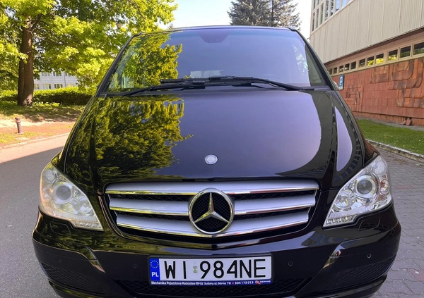 Mercedes-Benz Viano cena 109900 przebieg: 225900, rok produkcji 2013 z Bobowa małe 301